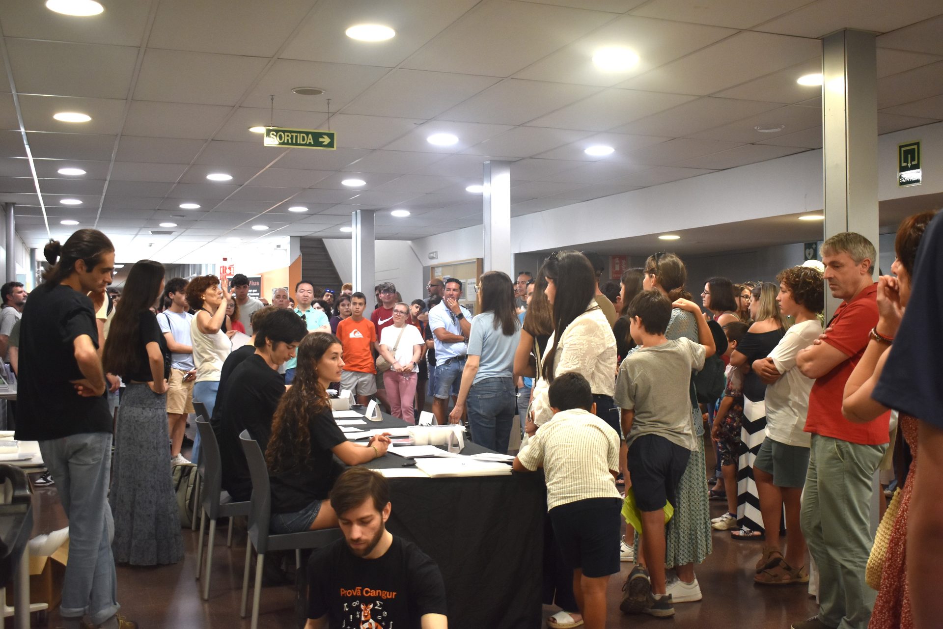 Fotografia de la final presencial