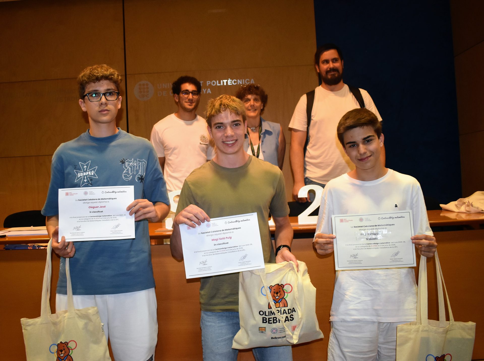 Fotografia de la final presencial